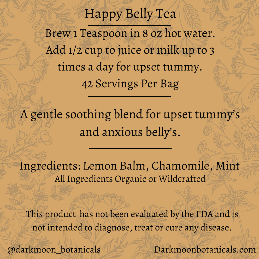 Happy Tummy Tea : A Digestive Soothing Kids Blend